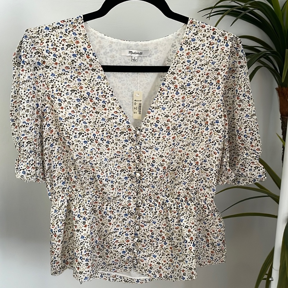 Silk Madewell blouse